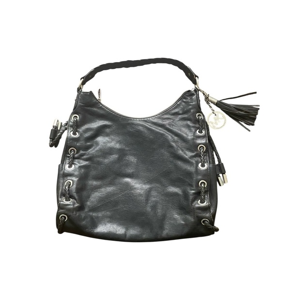 Michael Kors Slouchly Shoulder Hobo black leather bag - Picture 1 of 11